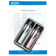 HI762-11 набор для калибровки колориметра на свободный хлор  Checker® HC, HI762