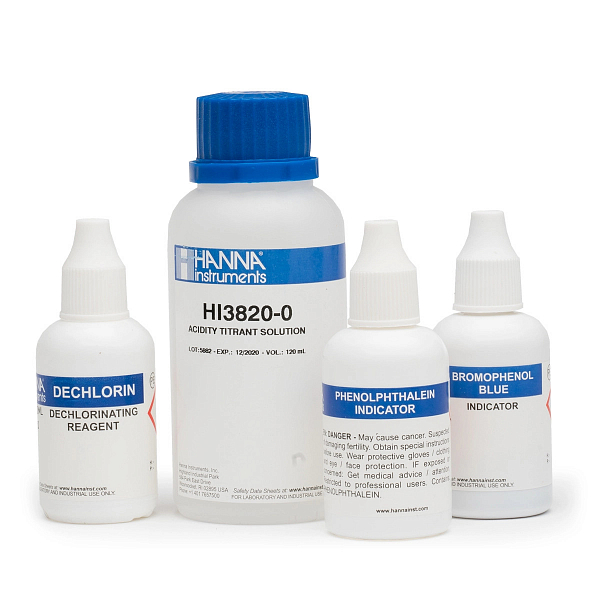 HI3820-100 набор реактивов к набору HI3820 (определение кислотности)