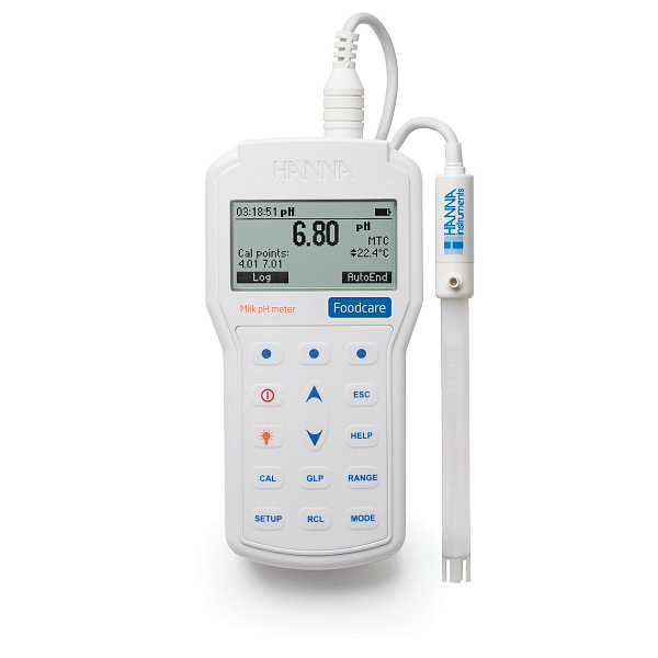 HI98162 портативный pH-метр для молока