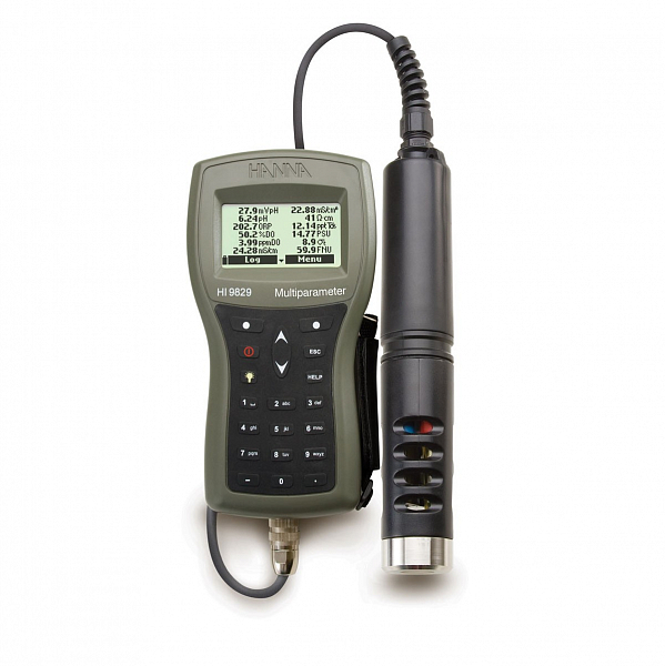 HI9829-11042 портативный многопараметровый анализатор воды